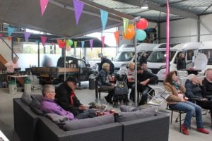 Campershow Bezoekers Feest