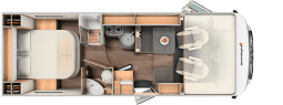 Plattegrond Sunlight I67S