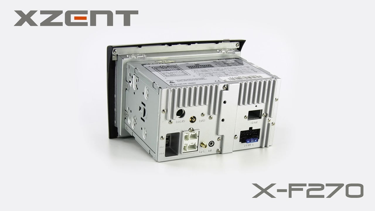 Xzent xf270 back Noorderzon Campers