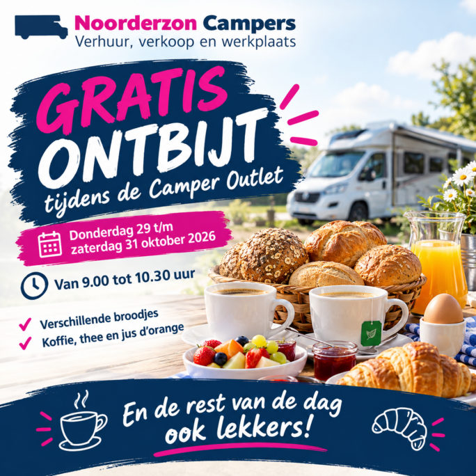 Gratis ontbijt Flyer Gratis ontbijt Flyer